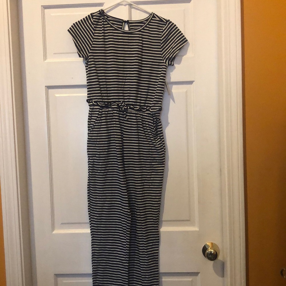 Striped Jumpsuit